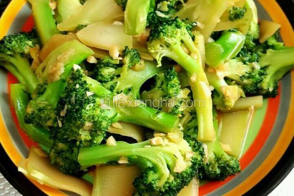 蒜蓉耗油西蓝花