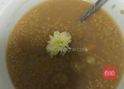 小米江豆花生米粥的做法图解10