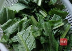 炒油麦菜的做法图解1