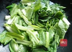 炒油麦菜的做法图解2