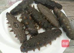 蛋蒸海参的做法图解1