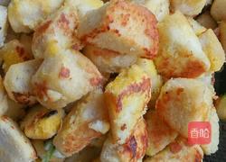 家常炒馒头的做法图解3