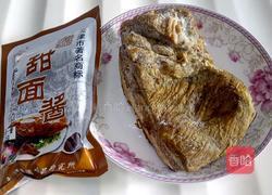 蒸面酱肉片的做法图解1