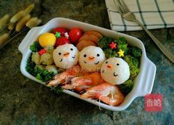 小鸡饭团便当盒的做法图解12