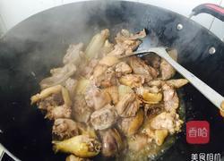 铁锅炖小笨鸡的做法图解6