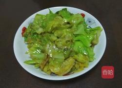油浇包菜的做法图解4
