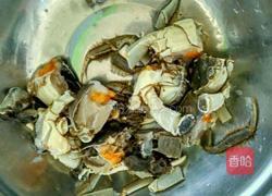 河蟹南瓜汤的做法图解4