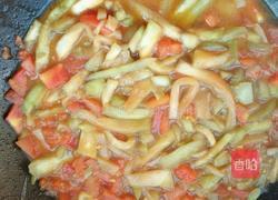 西红柿茄子河捞面的做法图解14
