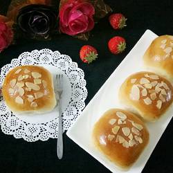 鲜奶油小面包(一次性发酵）的做法[图]