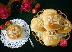 鲜奶油小面包(一次性发酵）的做法图解1