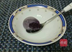 玫瑰紫薯汤圆的做法图解5