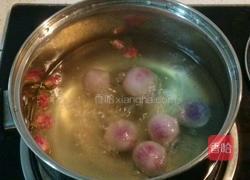 玫瑰紫薯汤圆的做法图解4
