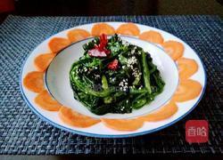 暮色炝菠菜的做法图解8