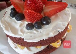 红丝绒裸蛋糕(8寸)的做法图解10