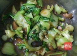 香菇油菜的做法图解4