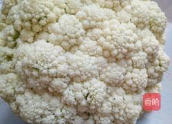 五花肉炒有机菜花的做法图解1