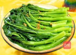 蒜蓉油菜的做法图解6