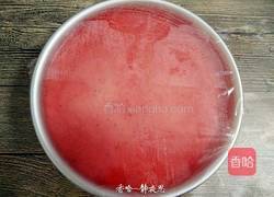 草莓酸奶慕斯蛋糕(8寸)的做法图解26