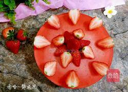 草莓酸奶慕斯蛋糕(8寸)的做法图解29