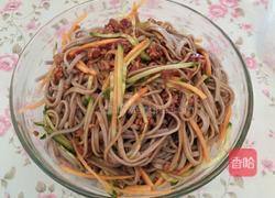 肉酱拌荞麦面条的做法图解10