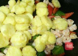 虾仁日本豆腐的做法图解4