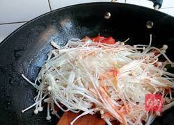 番茄金针菇豆腐汤的做法图解6