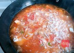 番茄金针菇豆腐汤的做法图解8