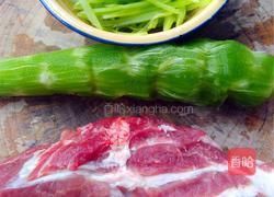 窝笋肉丝的做法图解1