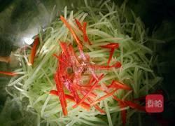 红椒莴笋丝的做法图解8