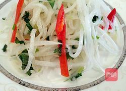 香菜拌白萝卜丝的做法图解11