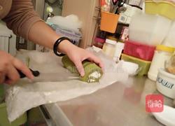 蜜豆抹茶蛋糕卷的做法图解25