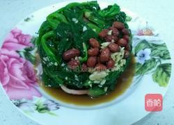 晚餐凉拌菠菜的做法图解12