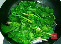 晚餐凉拌菠菜的做法图解4