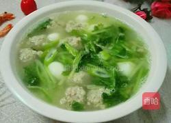 春暖人间蛋丸汤的做法图解15