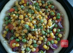 番茄酱版~培根红肠披萨〔9寸〕的做法图解19