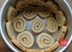 蛋糕卷奶酪慕斯的做法图解12