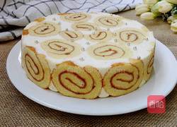 蛋糕卷奶酪慕斯的做法图解18