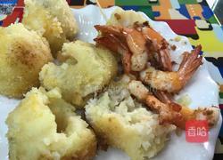土豆虾泥球的做法图解7