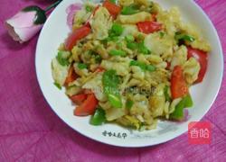 彩椒炒鱼片的做法图解11