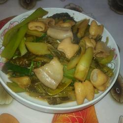 酸菜爆大肠的做法[图]