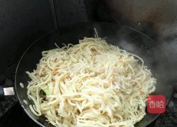 炒饼丝的做法图解5