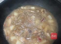 猪肉菠菜顿粉条的做法图解5