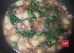 猪肉菠菜顿粉条的做法图解7