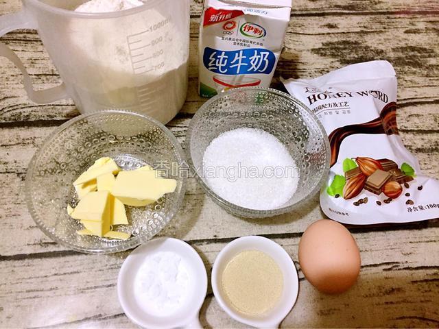 准备好所有的材料