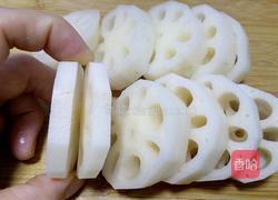 香炸藕合的做法图解2