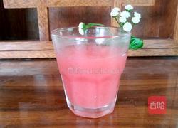 冰镇西瓜汁的做法图解6