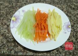 凉拌素三丝的做法图解2