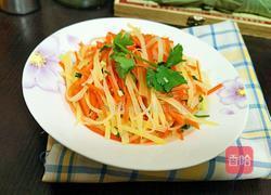 凉拌素三丝的做法图解7