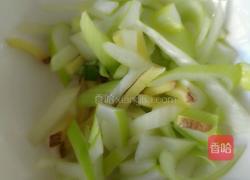 蒜苔肉丝的做法图解2