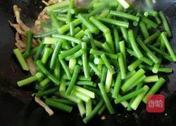 蒜苔肉丝的做法图解10